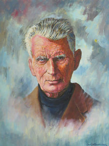 Samuel Beckett oils  46 x 61 cm