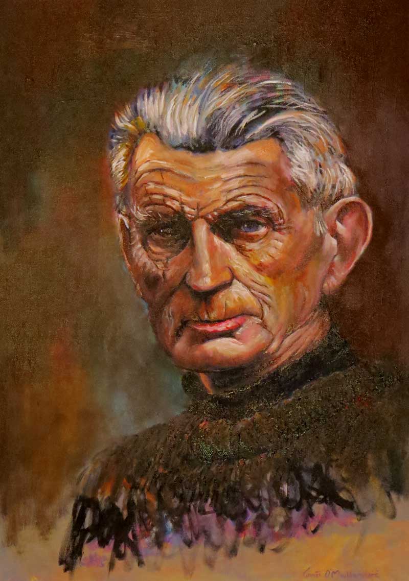 'Samuel Beckett '  50 x 70 cm