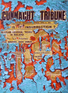 Connacht Tribune oils on canvas 60 x 80cm